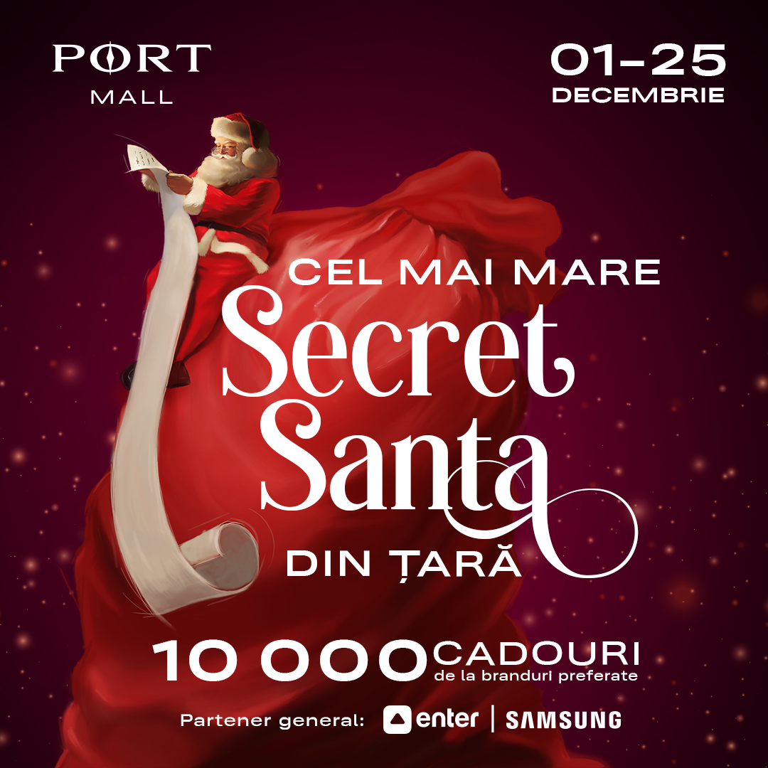 PARTICIPĂ la cel mai mare Secret Santa din țară!