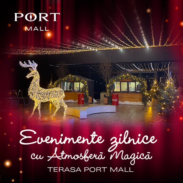 Evenimente zilnice la terasa PORT MALL