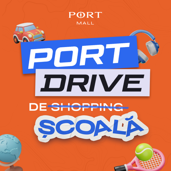 PORT DRIVE к школе: твои покупки могут привести тебя к новому автомобилю!