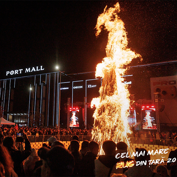 Огненная атмосфера в PORT MALL — «Самый Большой Костёр страны», второе издание!